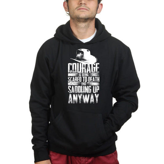 Unisex Saddling Up Anyway Hoodie Style001