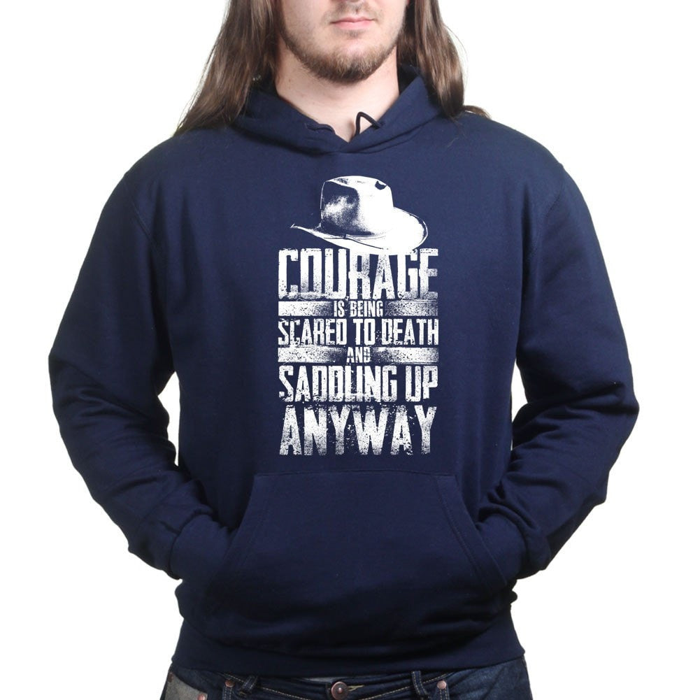 Unisex Saddling Up Anyway Hoodie Style001