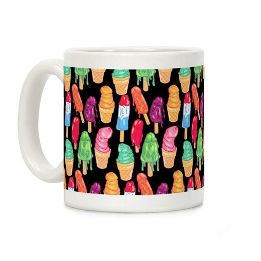 [Sale Up to 50% ] Popsicle Penises Coffee Mug,  11 oz or 15 oz Ceramic Drinkware with Large Handles, Printed in the USAstyle{n002}2