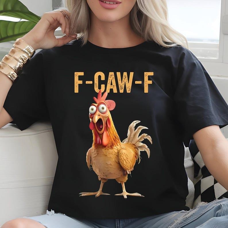 [Sale up to 30%] F-CAW-F Meme Shirt_Gift For Women and Men Graphic Unisex T-Shirt, Cotton Fabric Tee