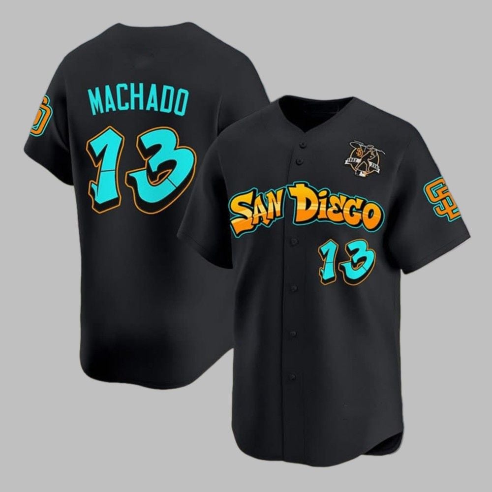San Diego Machado Graffiti 2025 Jersey - Grishko.com