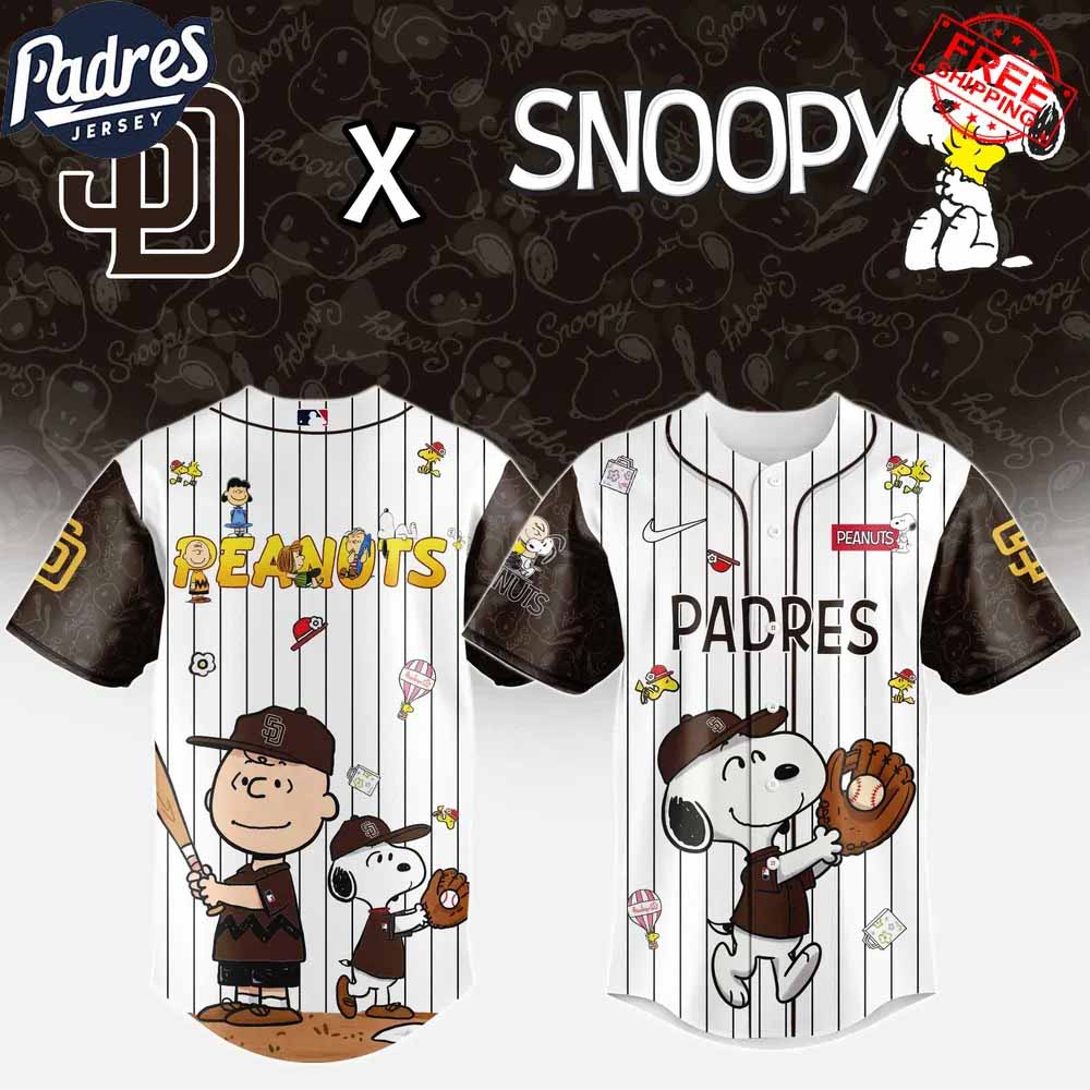 San Diego Padres x Peanuts Night 2025 Limited Edition Baseball Jersey - Padres Jersey Oasis: Elevate Your Baseball Style Game