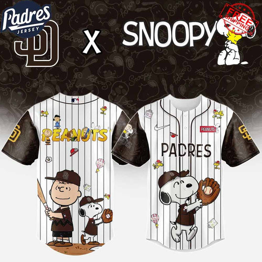 San Diego Padres x Peanuts Night 2025 Limited Edition Baseball Jersey - Padres Jersey Oasis: Elevate Your Baseball Style Game