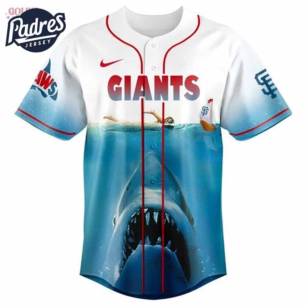San Francisco Giants x Jaws 2025 Baseball Jersey - Padres Jersey Oasis: Elevate Your Baseball Style Game