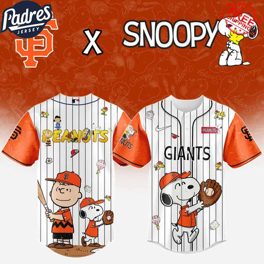 San Francisco Giants x Peanuts Night 2025 Limited Edition Baseball Jersey - Padres Jersey Oasis: Elevate Your Baseball Style Game