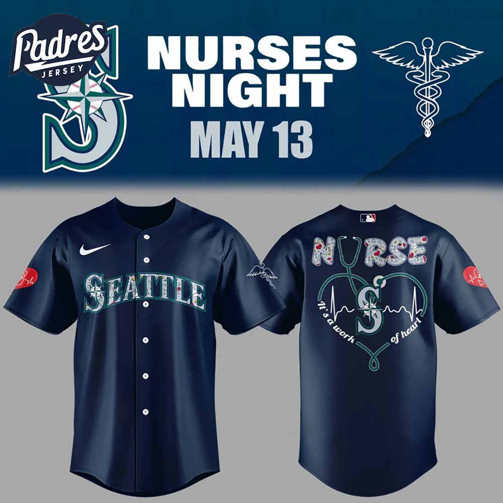 Seattle Mariners Baseball Jersey Outfit For Nurses Night 2025 - Padres Jersey Oasis: Elevate Your Baseball Style Game