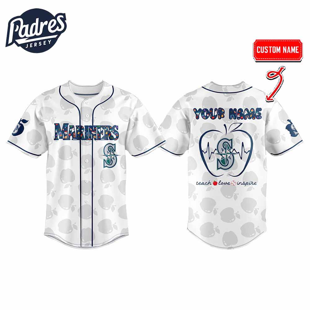 Seattle Mariners Teacher Night Baseball Jersey 2025 Outfit - Padres Jersey Oasis: Elevate Your Baseball Style Game