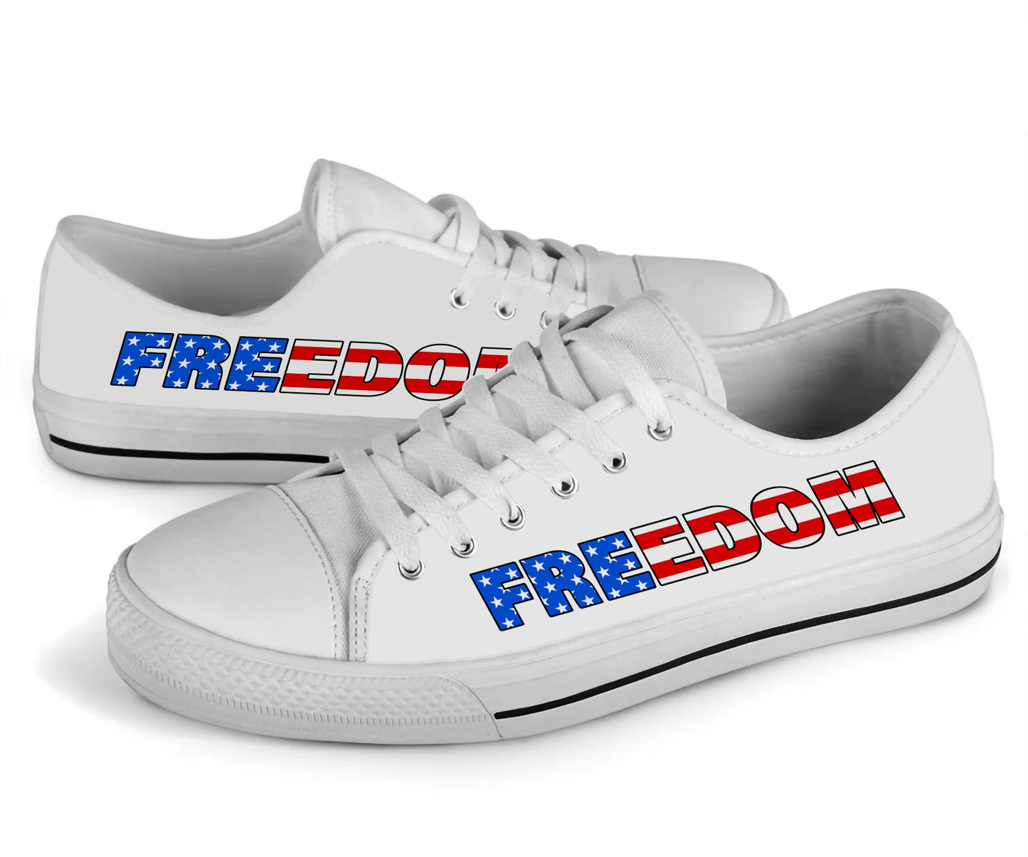 Freedom Charlie Low Top Canvas Shoe