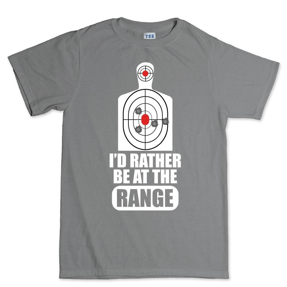 Rather Be At The Range Men's T-shirt Style001