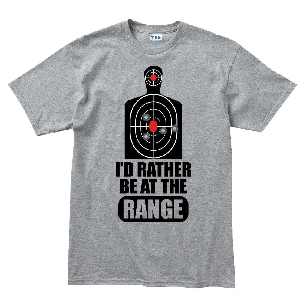 Rather Be At The Range Men's T-shirt Style001