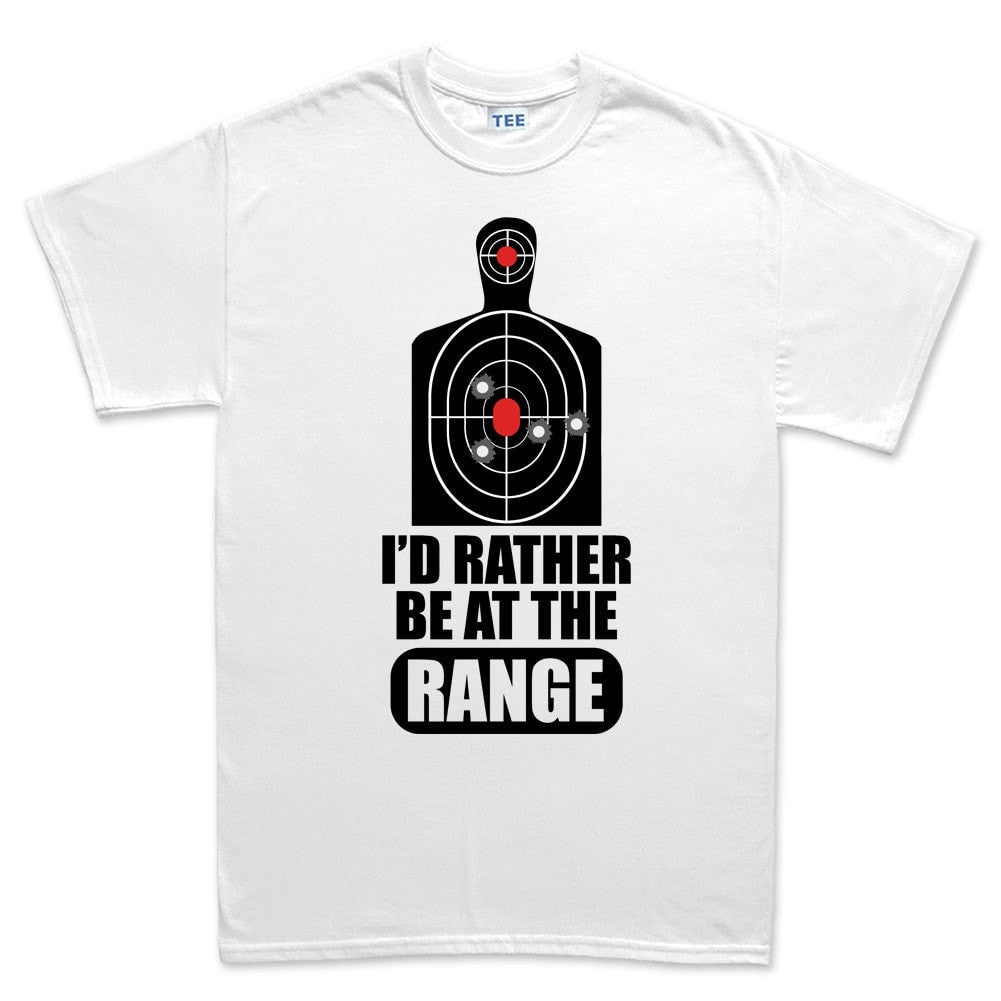 Rather Be At The Range Men's T-shirt Style001