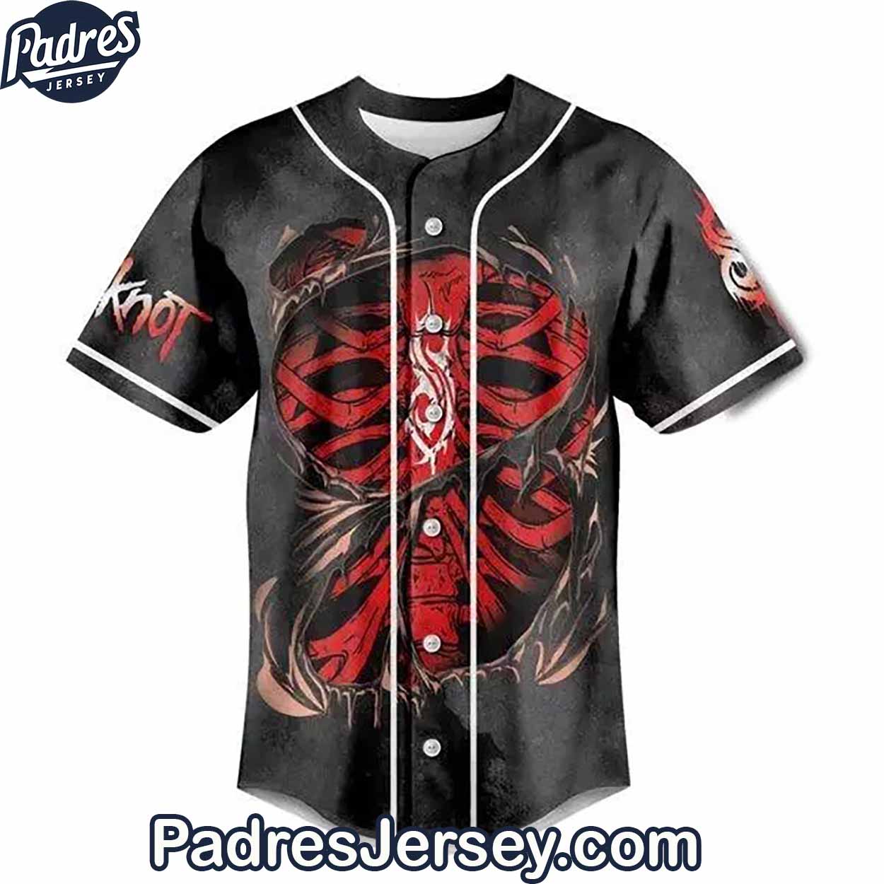 Slipknot 25TH ANNIVERSARY TOUR Baseball JErsey Outfit - Padres Jersey Oasis: Elevate Your Baseball Style Game