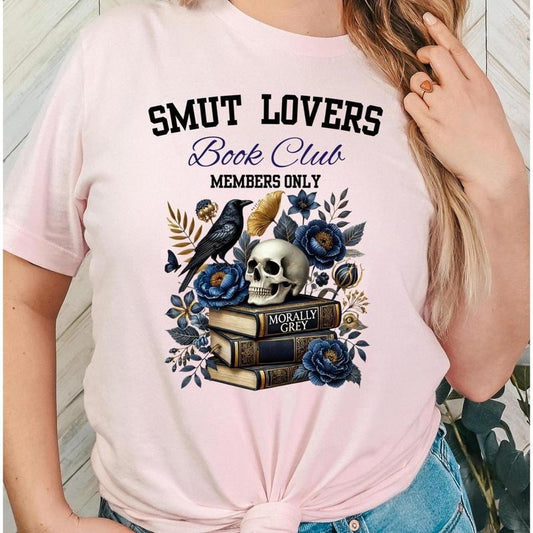 Smut Lovers Shirt, Gothic Romance Book Club Tee, Dark Fantasy T-Shirt, Adult Reading T-Shirt, Spicy Book Lover Shirt Gothic Literature Shirt