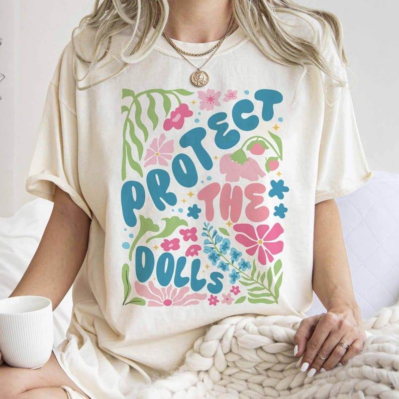 Sonia Samra Protect The Dolls T-shirt, Trans Rights Sweatshirt, Protect Trans Folks Hoodie, Unisex Graphic Tee, Smooth Fabric, Aesthetic Streetwear Vibe