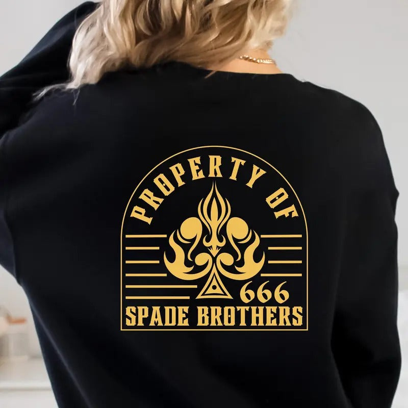 Spade Brothers Series Sweatshirt, Carnage and Madness Book Hoodie, Shantel Tessier Merch, Dark Romance Apparel, Bookish Gift Sweater