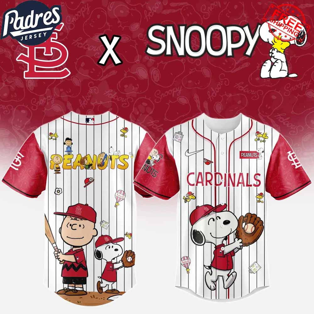 St. Louis Cardinals x Peanuts Night 2025 Limited Edition Baseball Jersey - Padres Jersey Oasis: Elevate Your Baseball Style Game