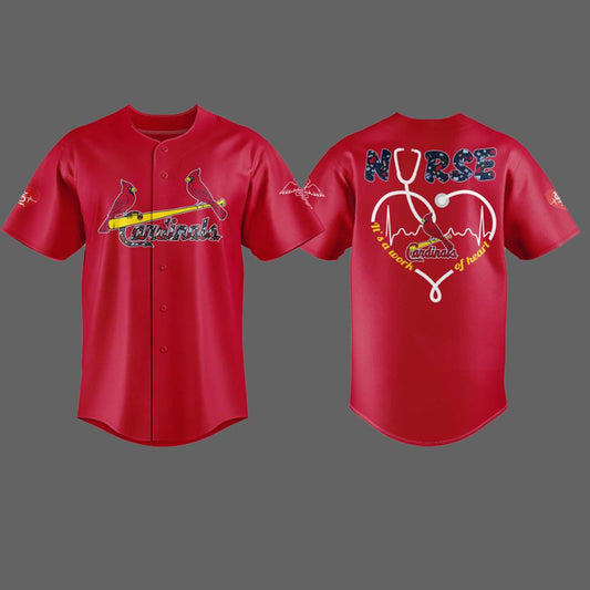 St Louis Cardinals Nurses Night 2025 Jersey - Grishko.com