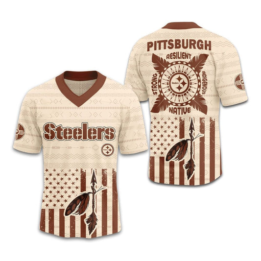 Steelers Native American Jersey 2025 - Grishko.com