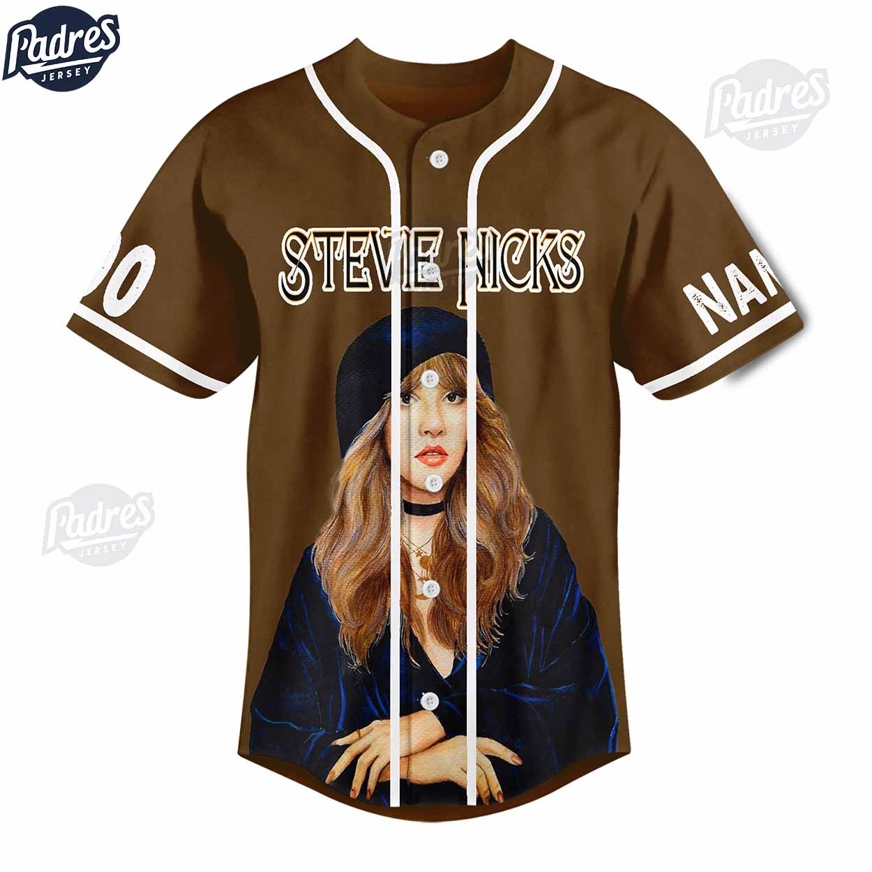 Stevie Nicks Tour 2024 Custom Baseball Jersey Style - Padres Jersey Oasis: Elevate Your Baseball Style Game