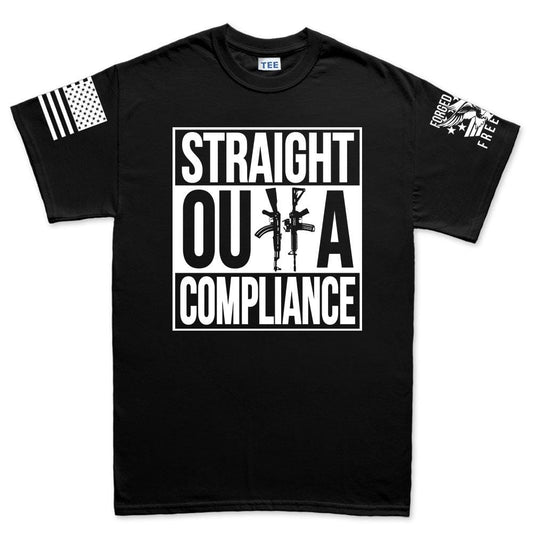 Mens Straight Outta Compliance T-shirt