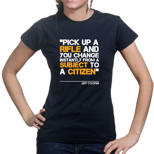 Subject to Citizen Ladies T-shirt Style001