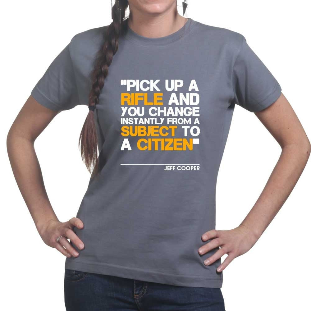 Subject to Citizen Ladies T-shirt Style001
