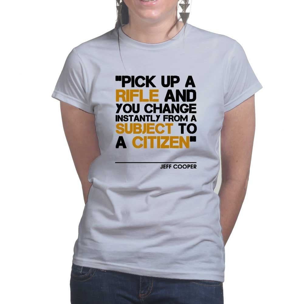 Subject to Citizen Ladies T-shirt Style001