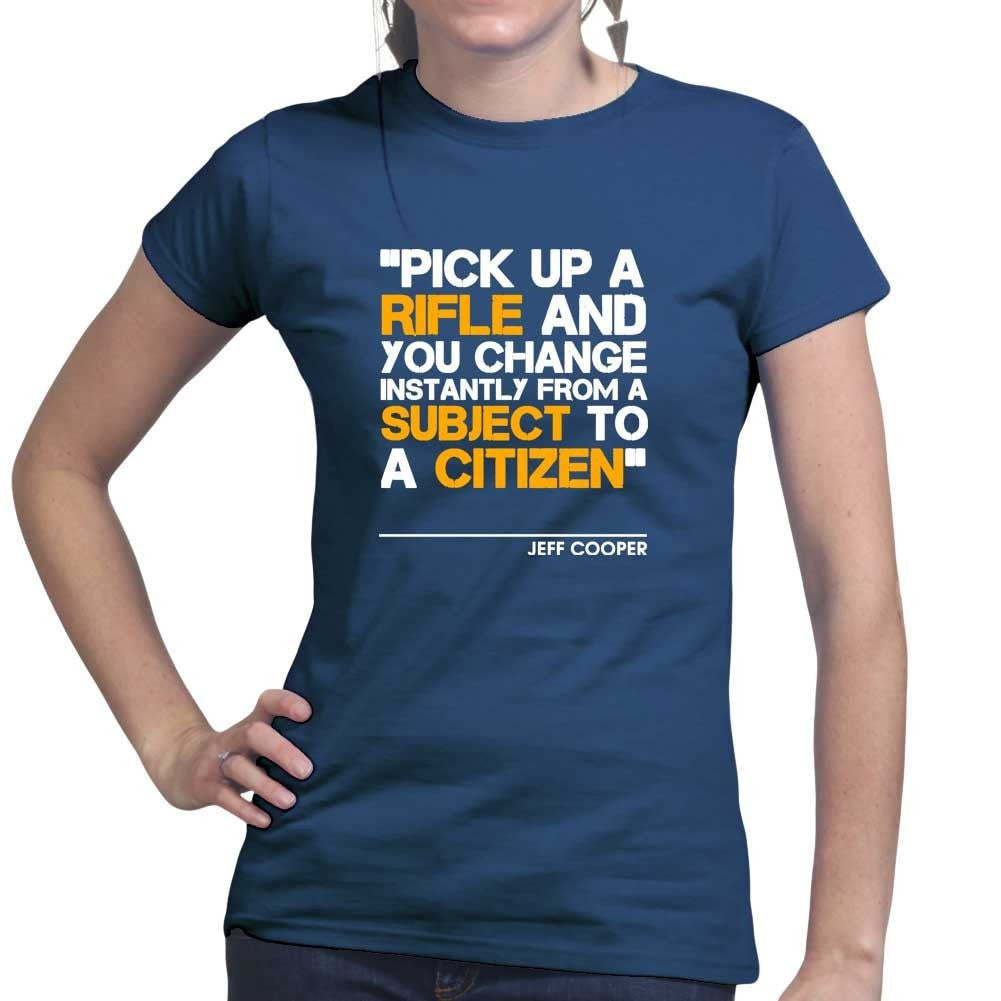 Subject to Citizen Ladies T-shirt Style001