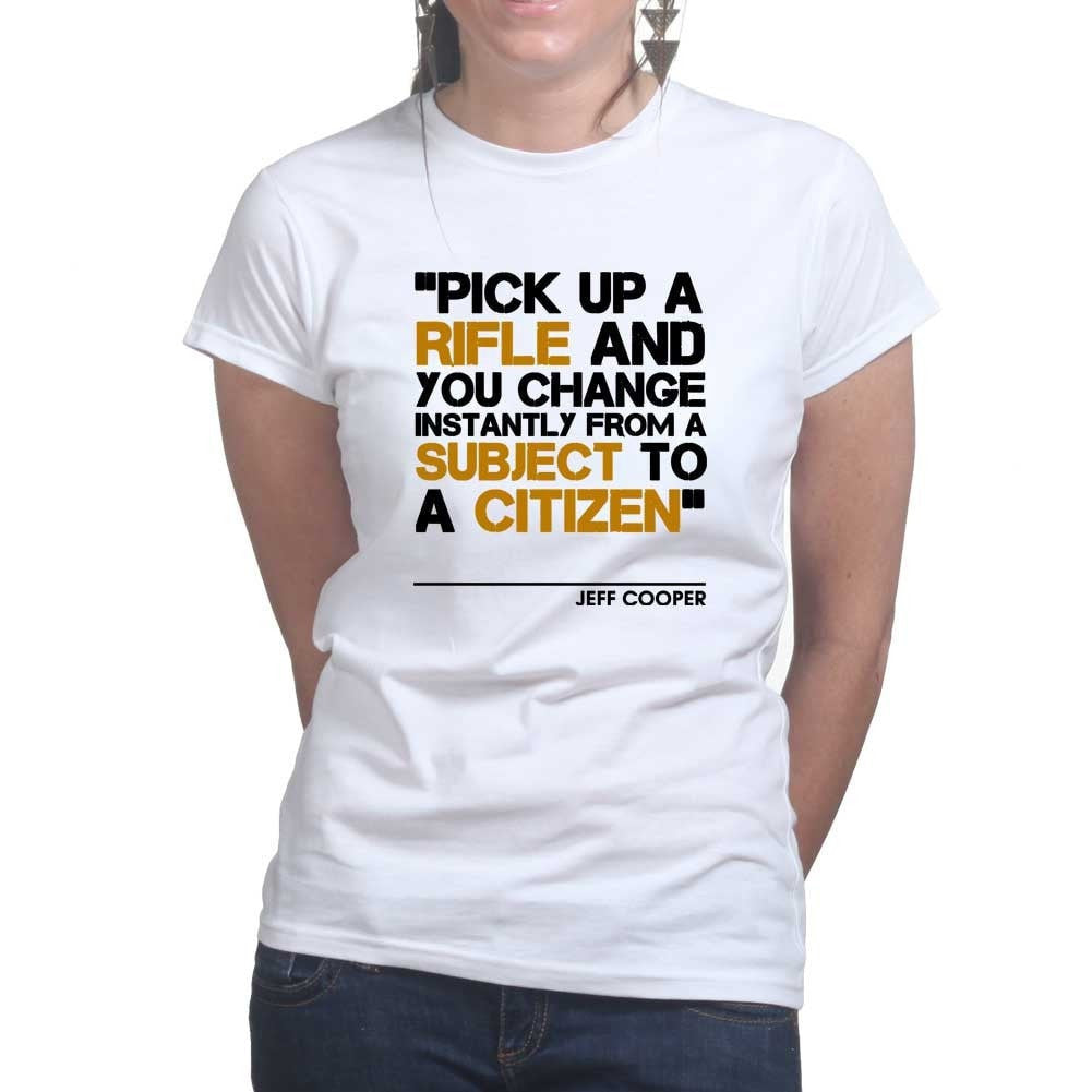 Subject to Citizen Ladies T-shirt Style001