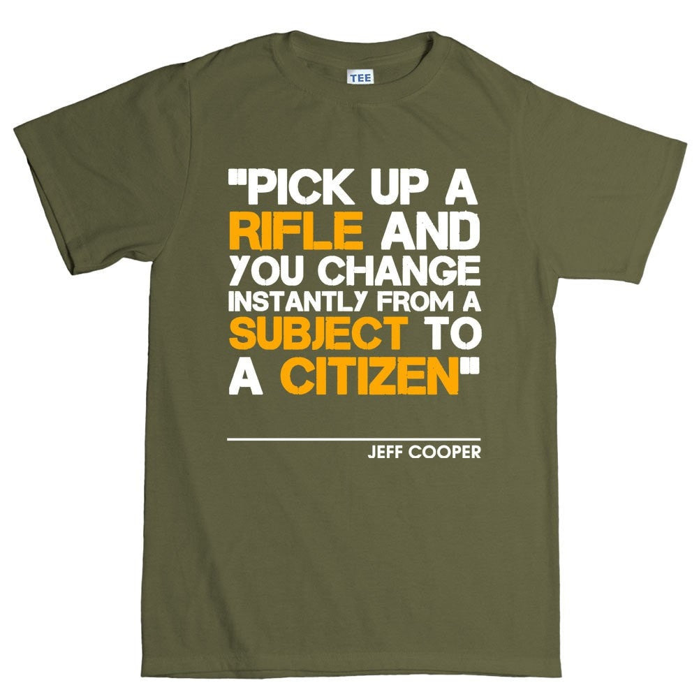 Subject to Citizen Mens T-shirt Style001