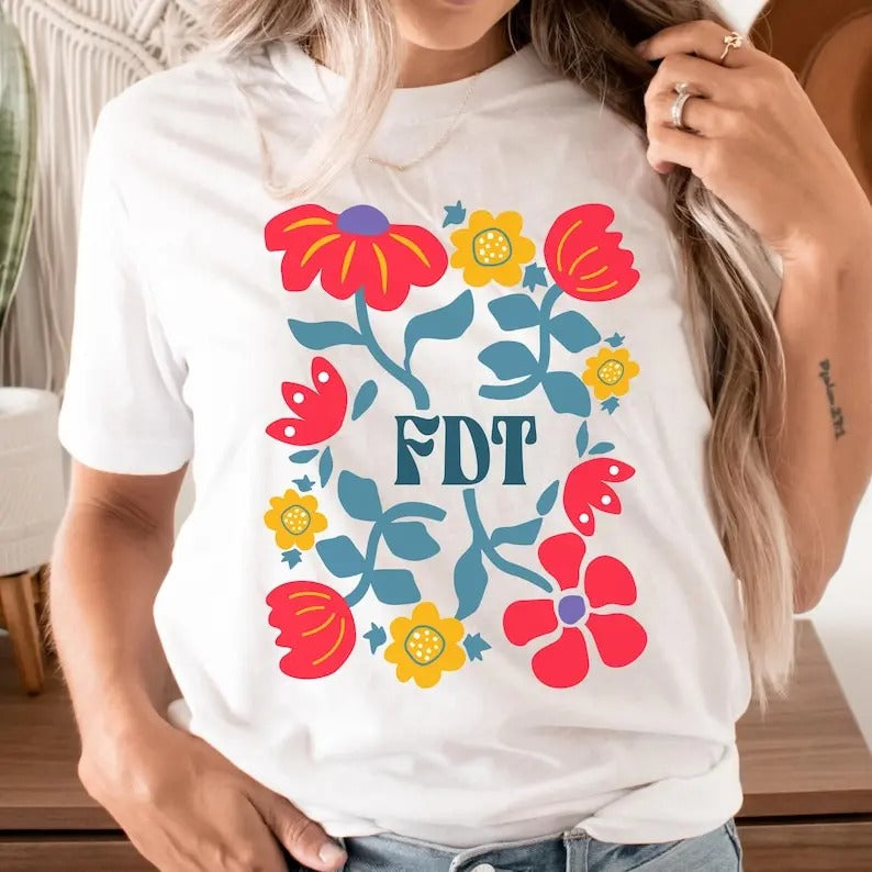 Subtle Trump shirt fdt shirt Trump Floral Tee Shirt democrat hoodie