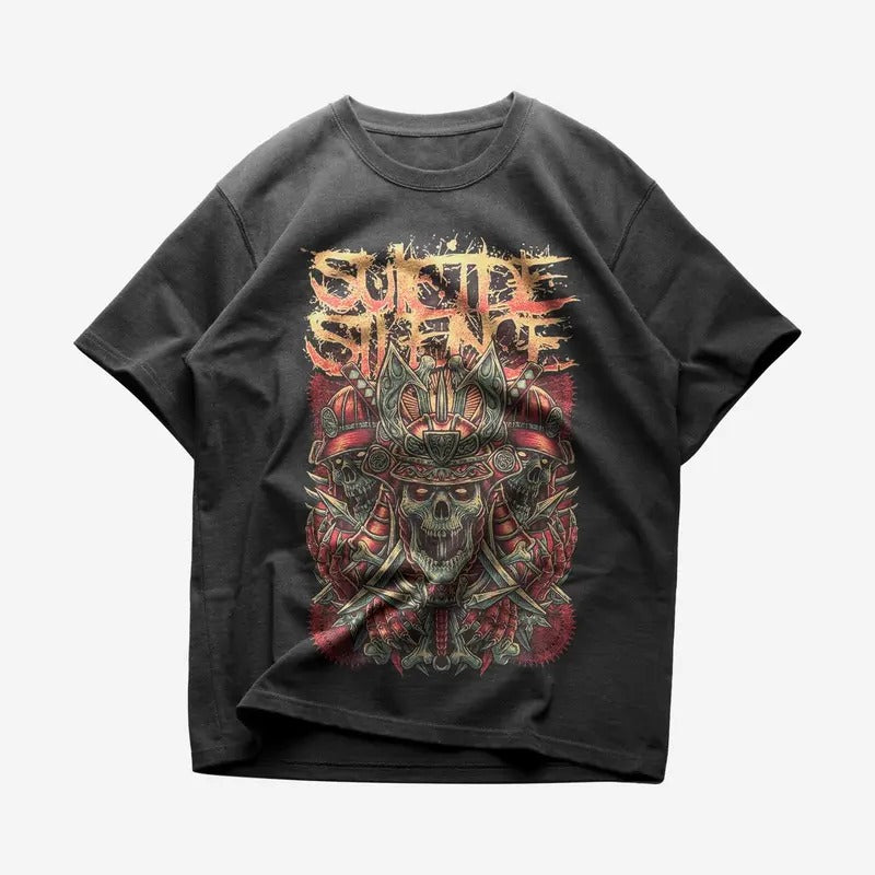 Suicide Silence T-shirt - Metal Music Shirt - Suicide Silence Merch - Unisex Cotton Tee