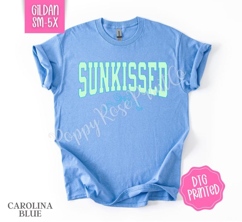 Sunkissed Beach Shirt Gildan, Cute Summer Shirt, Oversized Beach Tee, Swimsuit Cover Up Shirt, Vacation Outfit