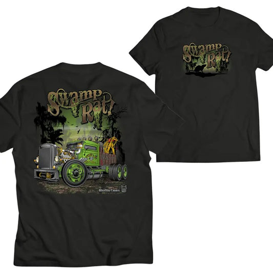 Swamp Rat (Youth) T-shirt, Graphic Tractor Tees, Truck shirts, Shirts For Men, Car Merch, Menswear