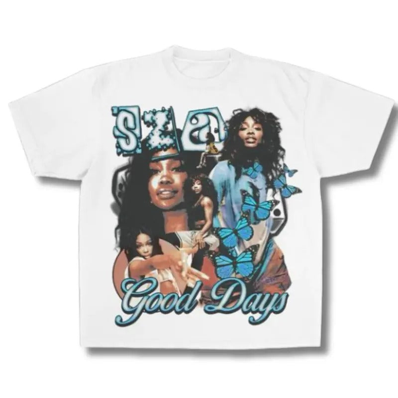 Sza Good Days Rap Graphics Tee, Sweatshirt, Hoodie Gift For Women Top Womenswear Underwear Humen Lady Comfort