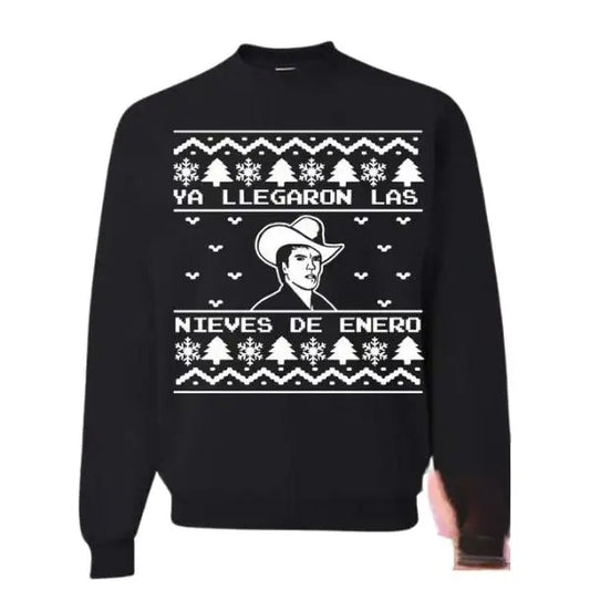 Chalino RED Sweatshirt, Ugly Christmas Crewneck Hoodie/Sweatshirt/T-Shirt, For Men, For Women - Unisex Style, 100% Cotton, Pullover unisex hoodie