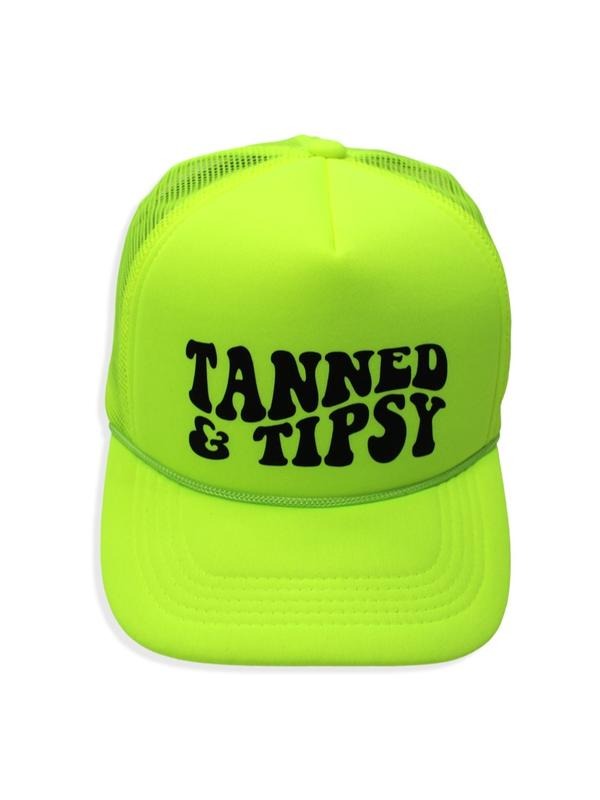 TANNED & TIPSY Trucker Hat