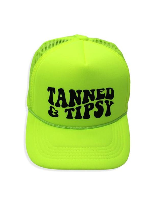 TANNED & TIPSY Trucker Hat