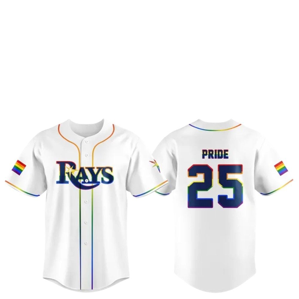 TB Rays Pride Night Jersey 2025 - Grishko.com