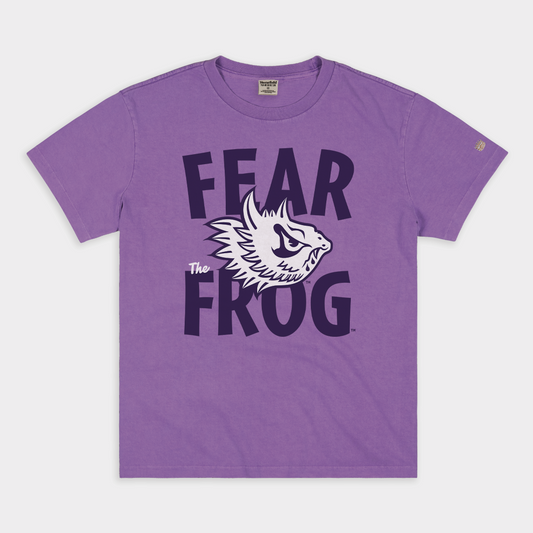 TCU Fear the Frog Vintage Heavyweight Tee Style001