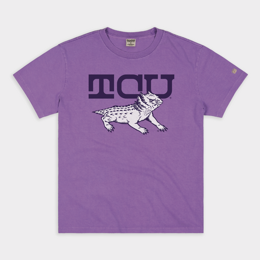 TCU Horned Frogs Vintage Heavyweight Tee Style001