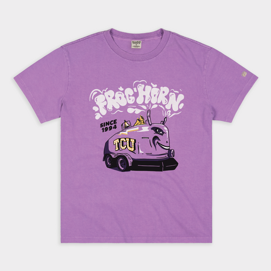 TCU Frog Horn Vintage Heavyweight Tee Style001