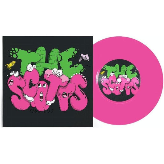 TRAVIS SCOTT The Scotts KAWS Vinyl 7" Pink