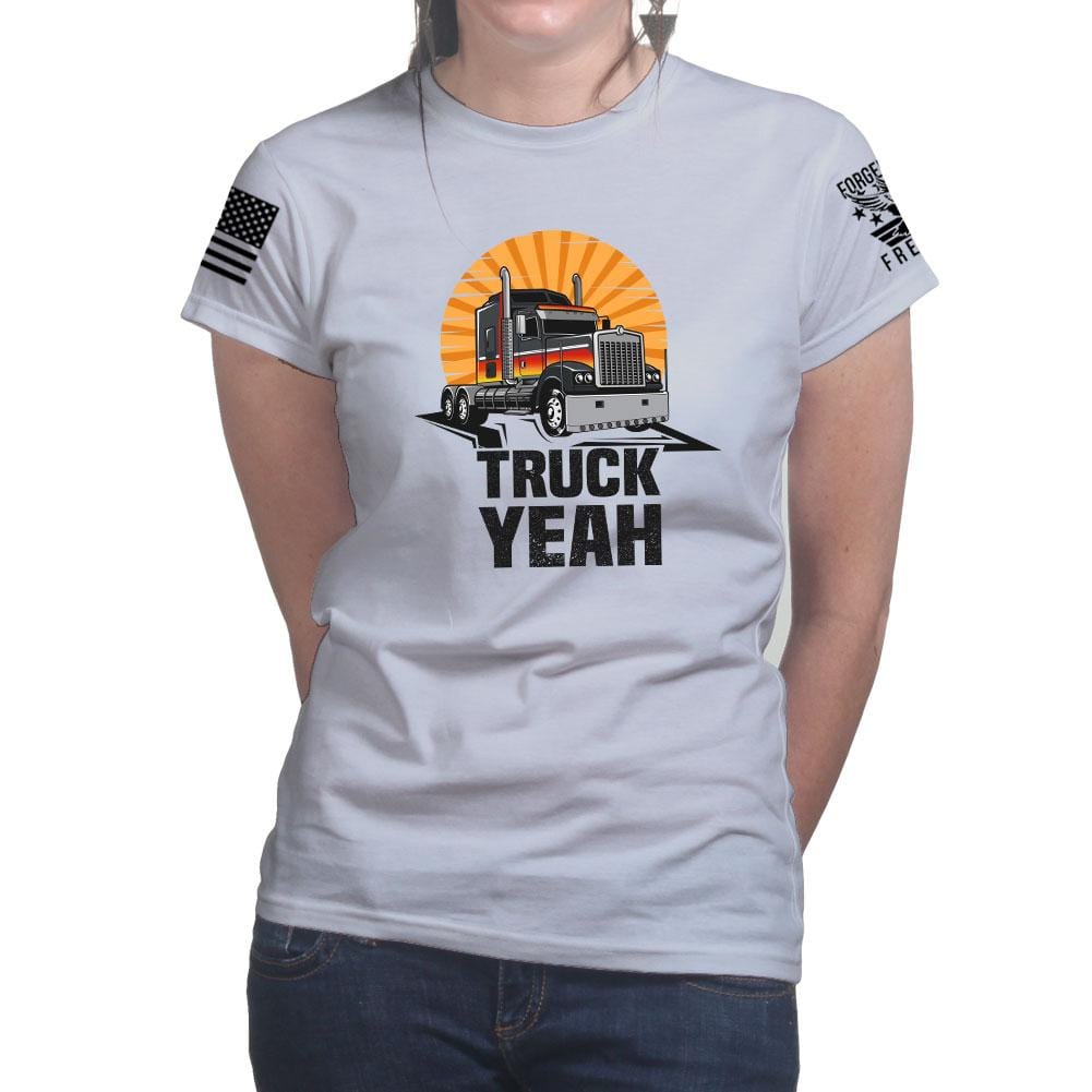 Ladies Truck Yeah T-shirt Style001