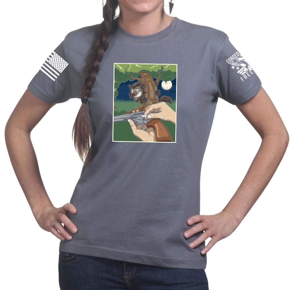 Ladies TYM Werewolves and Silver Bullets T-shirt Style001