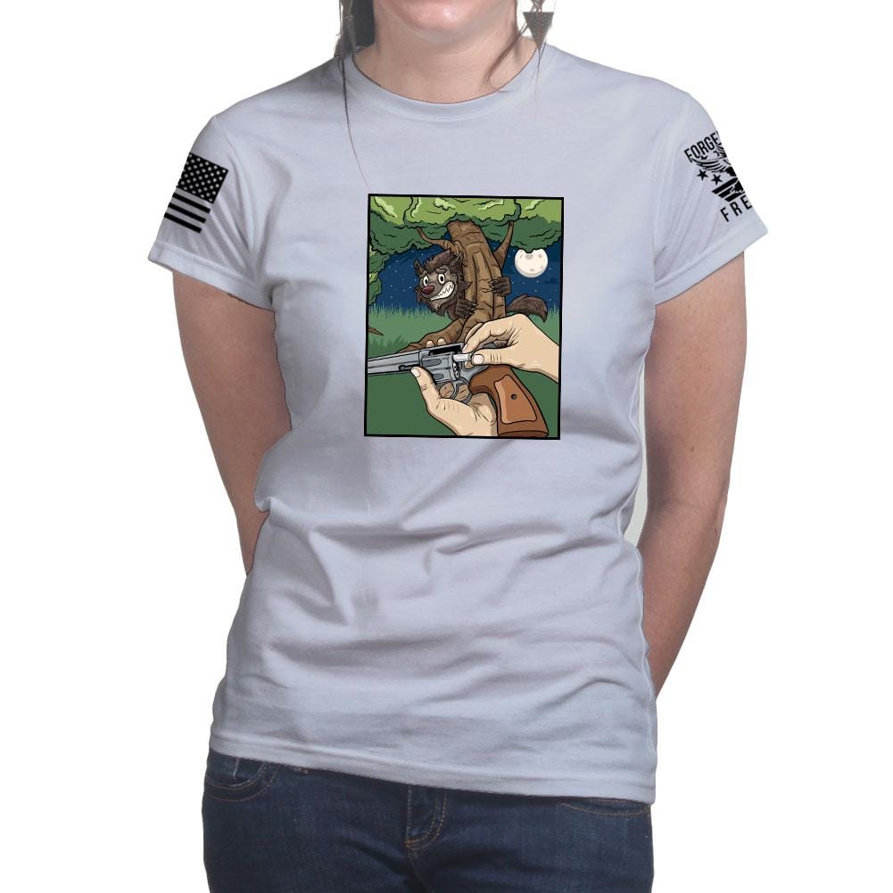 Ladies TYM Werewolves and Silver Bullets T-shirt Style001