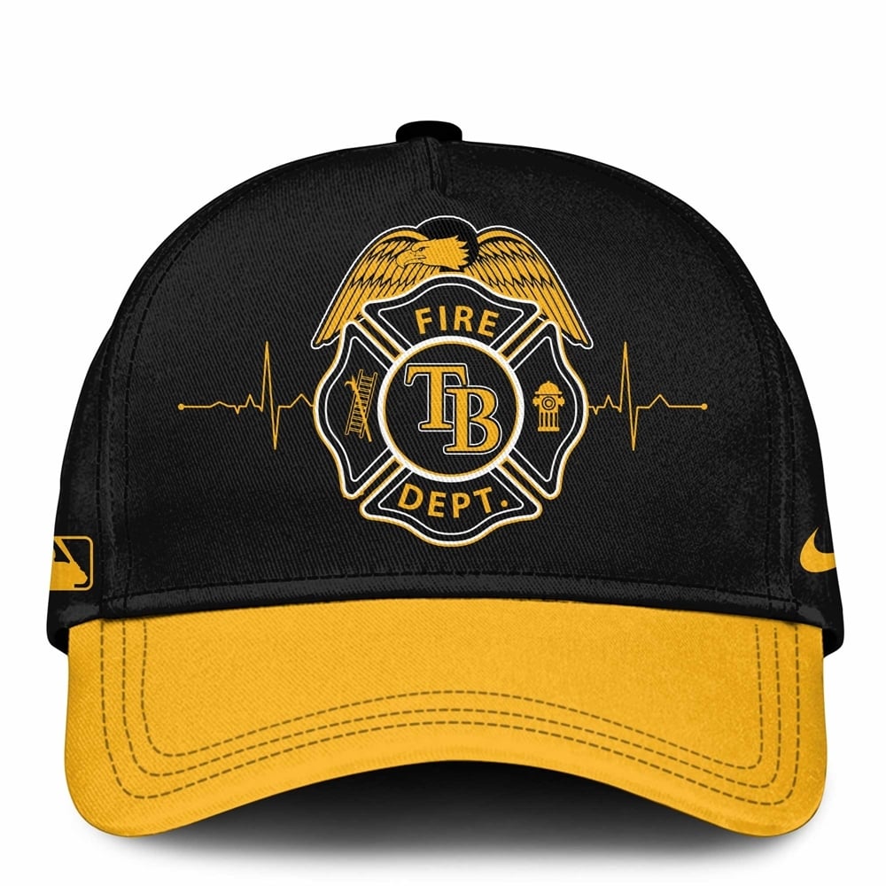 Tampa Bay Rays First Responders 2025 Baseball Jersey Jogger Hat - Grishko.com