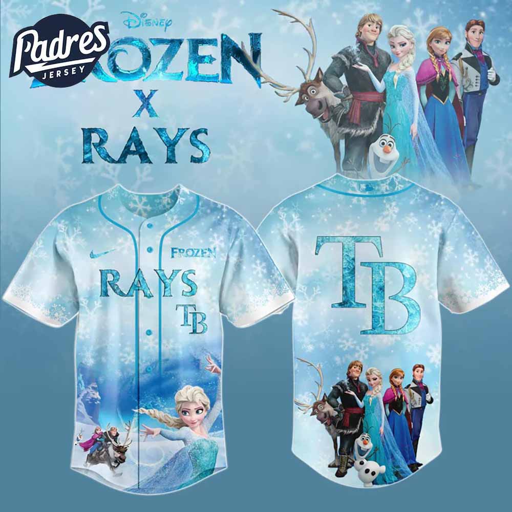 Tampa Bay Rays x Frozen Baseball Jersey 2025 - Padres Jersey Oasis: Elevate Your Baseball Style Game