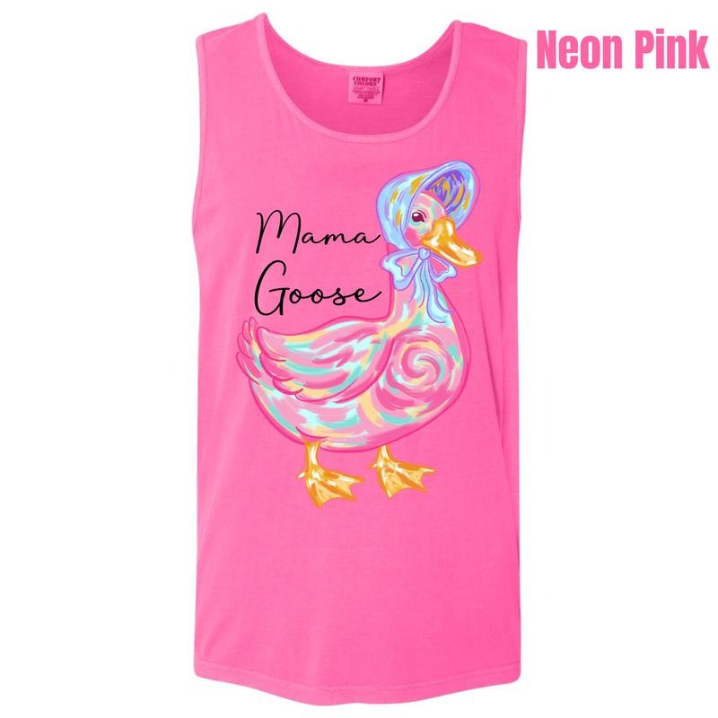 Tank Top -Swirl Mama Goose Comfort Colors Tank Top 'NLB'