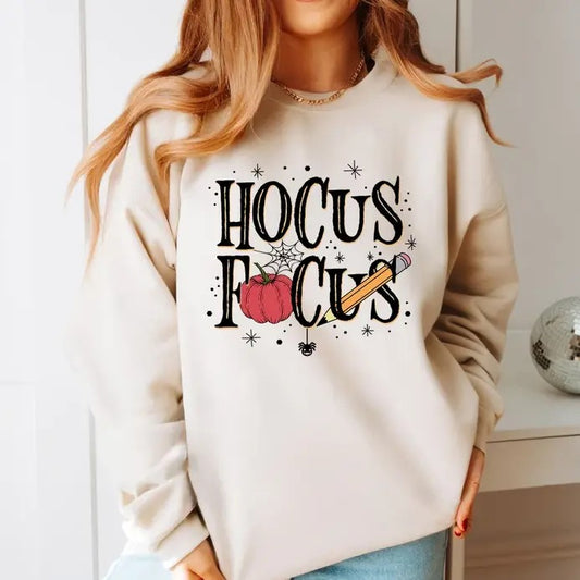 Teacher Halloween Shirt, Hocus Focus Shirt, Trick or Teach Shirt, Spooky Teacher T-shirt, Retro Ghost Teacher Shirt, Teacher Sweatshirt, Halloween Shirt, Halloween Vibes, Halloween Season, Halloween Sweatshirt
